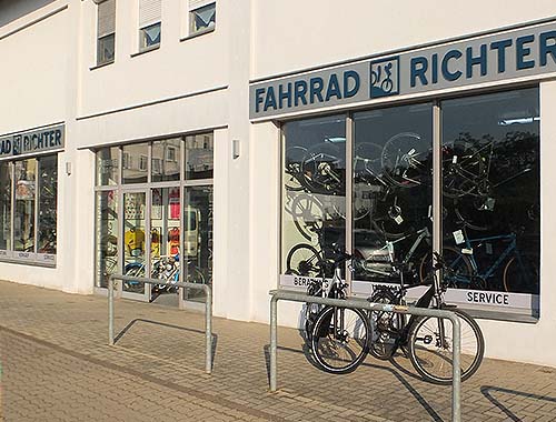 Das Geschäft von Fahrrad Richter - Fahrradhändler in Frankfurt (Oder)